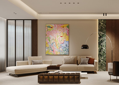 现代意式-滨江道158㎡- 四室两厅装修案例