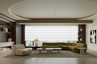 现代极简-桐昆北宸180㎡- 三室两厅装修案例