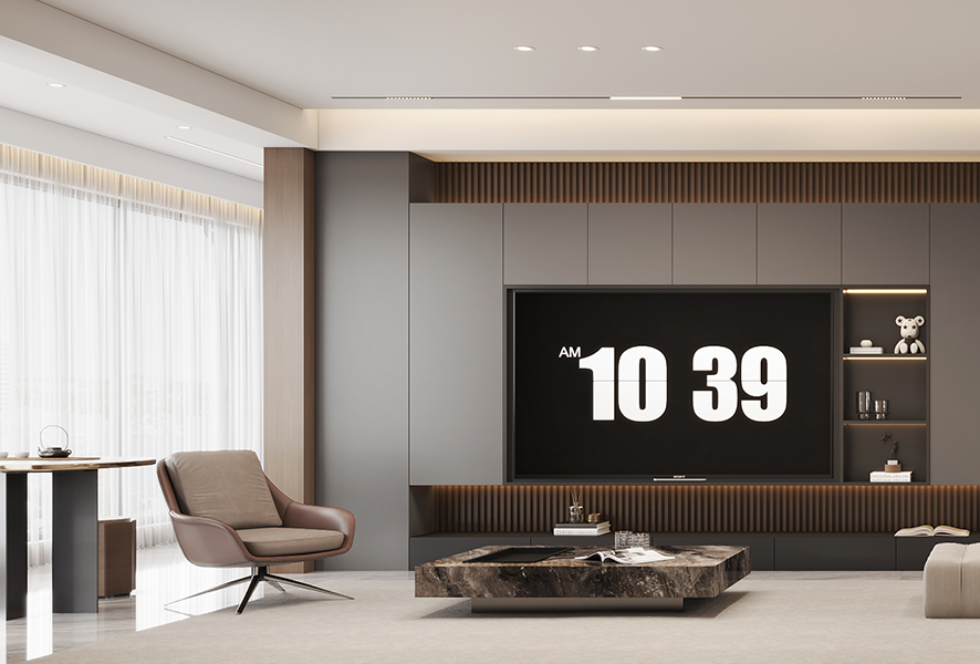 现代简约-五龙澐璟134㎡- 四室两厅装修案例