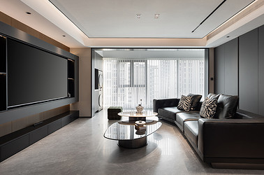 现代简约-万科揽境190㎡- 四室两厅装修案例