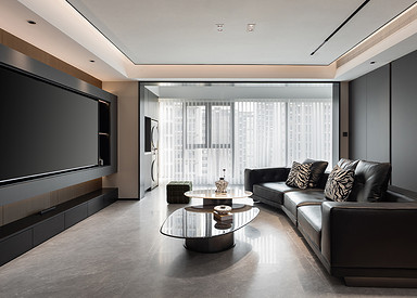 现代简约-万科揽境190㎡- 四室两厅装修案例