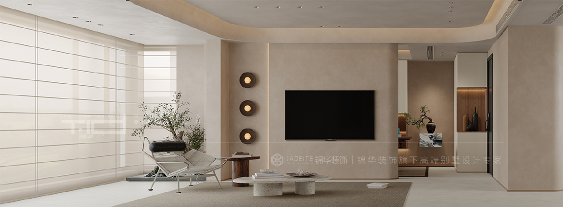 中古风翡翠华府140㎡- 四室两厅装修案例装修-四室两厅-中古