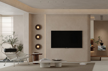 中古风-翡翠华府140㎡- 四室两厅装修案例