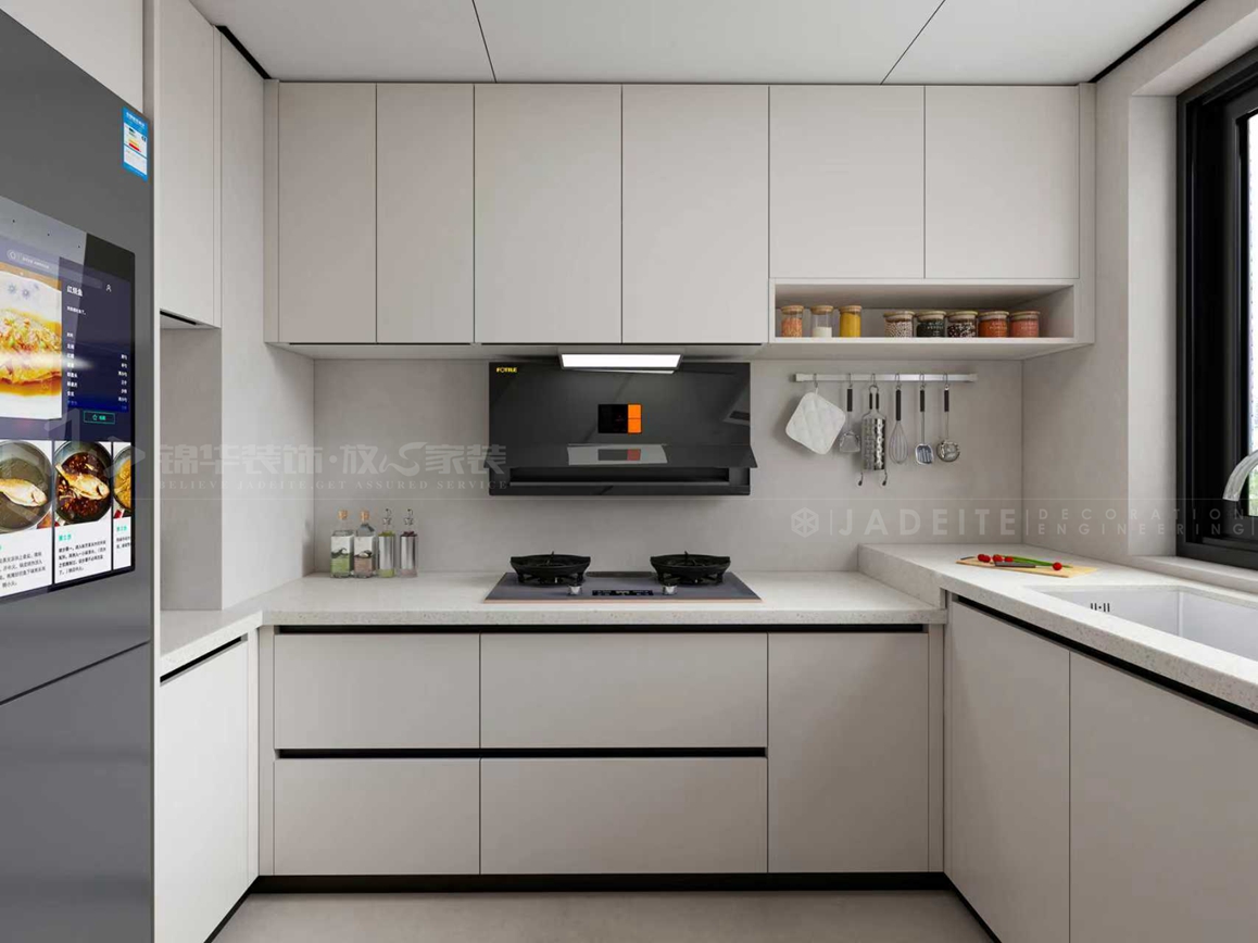 绿地世纪城-140㎡-现代简约-装修实景装修-三室两厅-现代简约