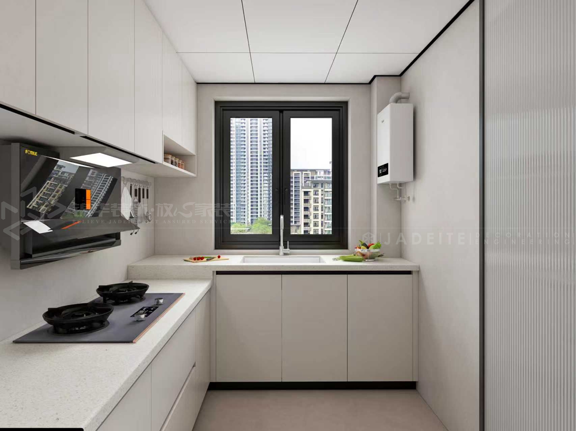 绿地世纪城-140㎡-现代简约-装修实景装修-三室两厅-现代简约