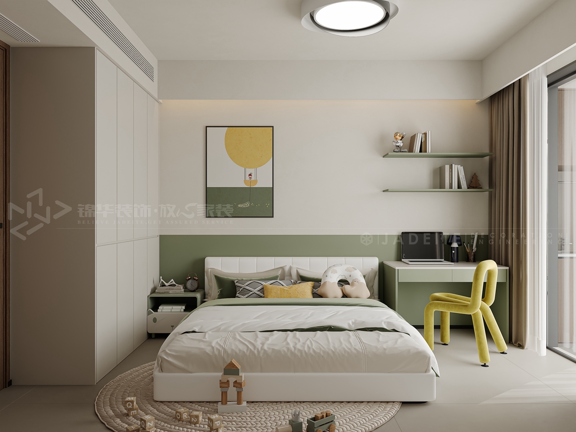 绿城144平-现代意式-装修实景装修-三室两厅-现代简约