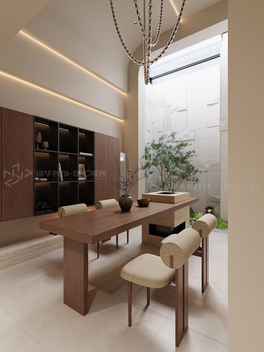 璞园318平-现代意式-装修实景装修-跃层复式-现代简约