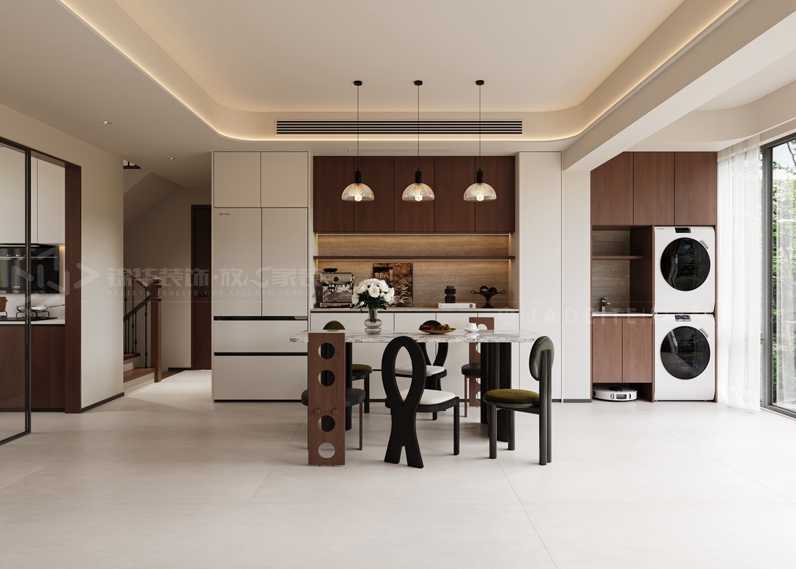 璞园318平-现代意式-装修实景装修-跃层复式-现代简约