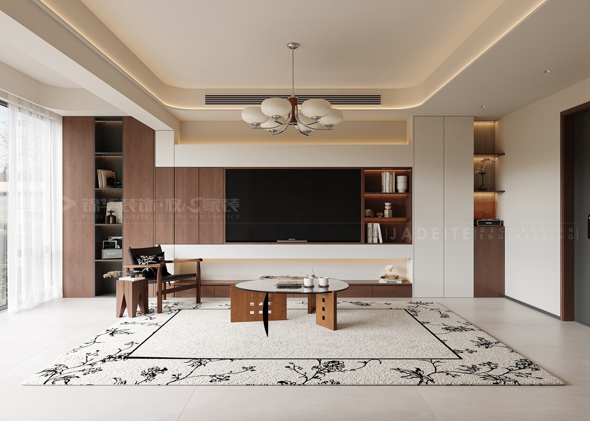 璞园318平-现代意式-装修实景装修-跃层复式-现代简约