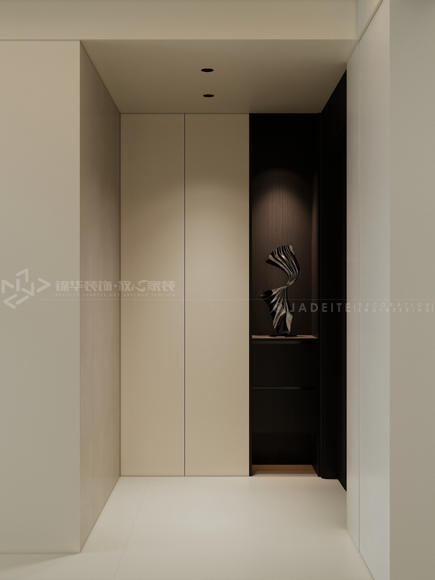 金通桃花源-190㎡-现代简约-装修案例装修-三室两厅-现代简约