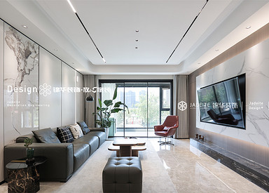 现代轻奢-恒大悦龙湾-四室两厅-143平-装修实景图