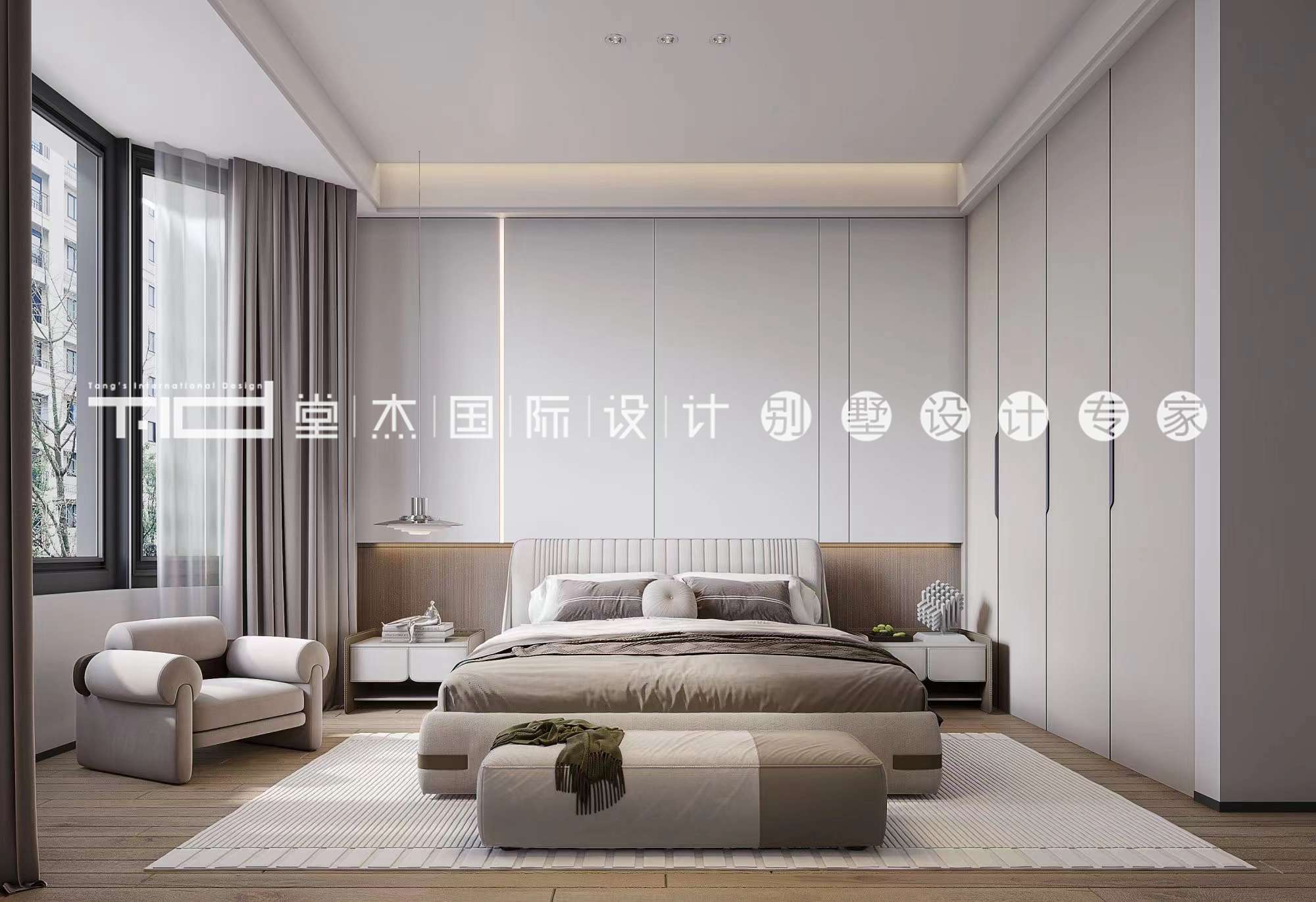 新中式风格-南联新村-300平-装修效果图装修-别墅-新中式