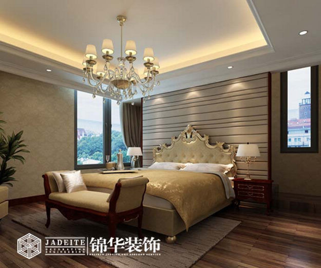 蠡湖壹号简约风格三室两厅效果图 装修-三室两厅-现代简约