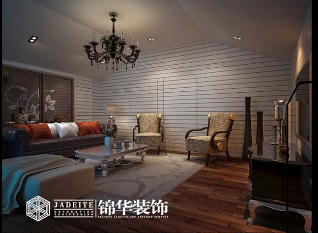 阳光城市花园简约风格大户型效果图 装修-大户型-现代简约