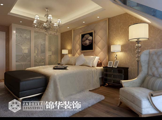 阳光城市花园简约风格大户型效果图 装修-大户型-现代简约