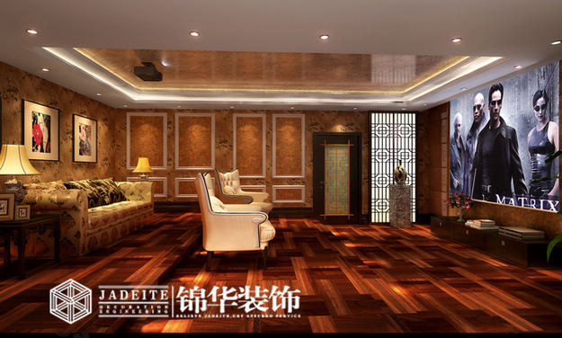 衡阳别墅中式风格别墅效果图 装修-别墅-新中式