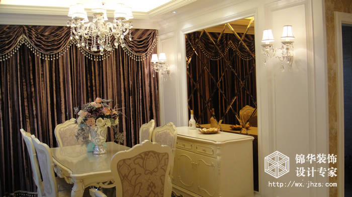 赛维拉150平四室二厅二卫欧式风格实景样板间装修-大户型-欧式古典