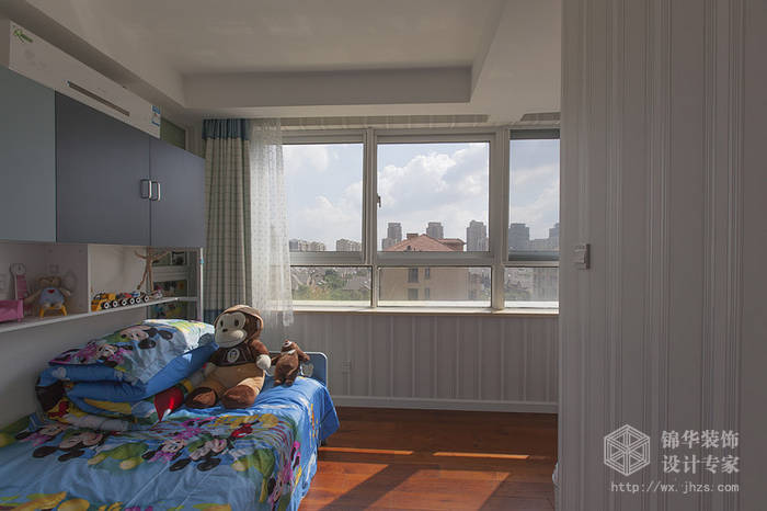 简欧风格-绿地波士顿-两室两厅-105平米-装修实景图装修-两室两厅-简欧