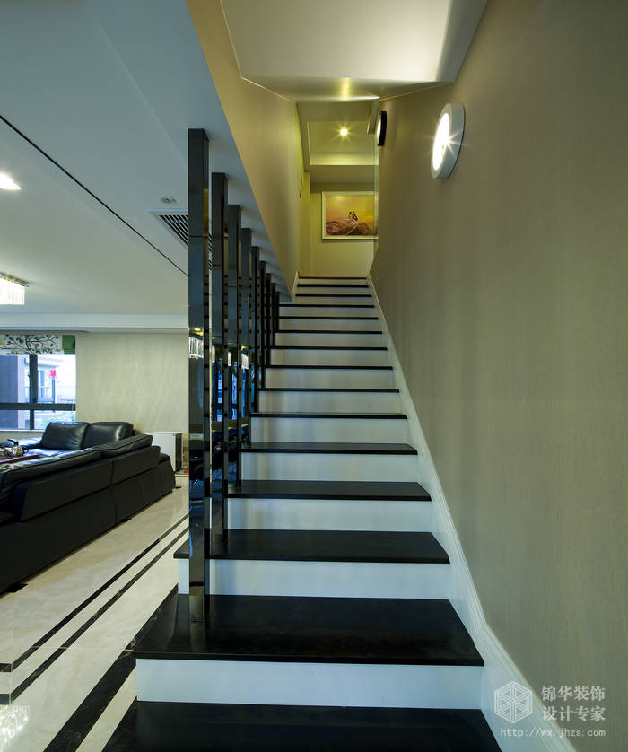 恒威中央领地140平现代简约风格实景图装修-三室两厅-现代简约