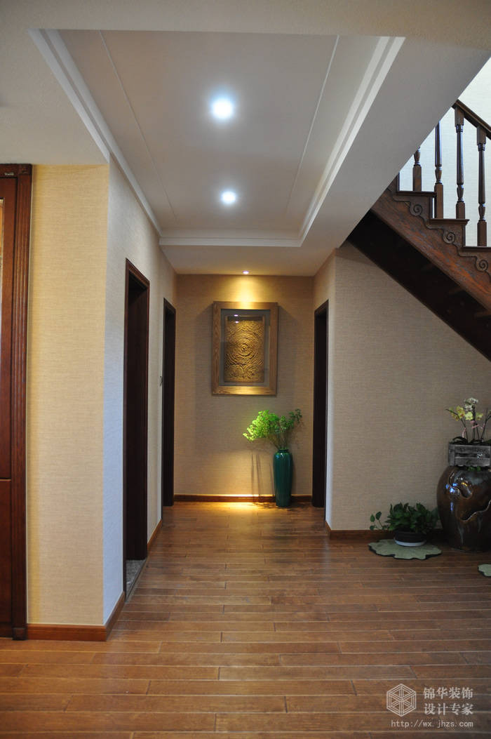 金色阳光200平四室两厅两卫混搭风格实景样板间装修-跃层复式-混搭