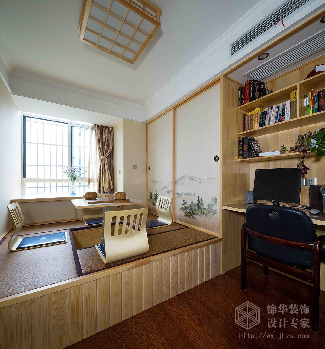 金色江南140平四室两厅两卫美式风格实景图装修-大户型-美式田园