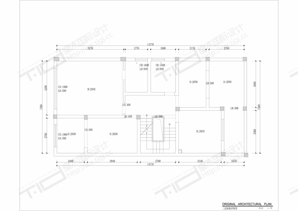 法式风格-百乐和园-别墅-540平-户型图-装修效果实景图