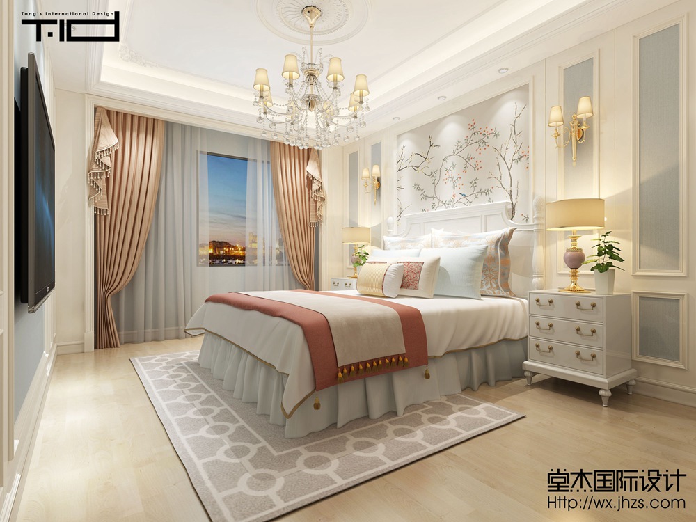 中式风格-东氿一号-别墅-600平-装修效果图装修-别墅-新中式