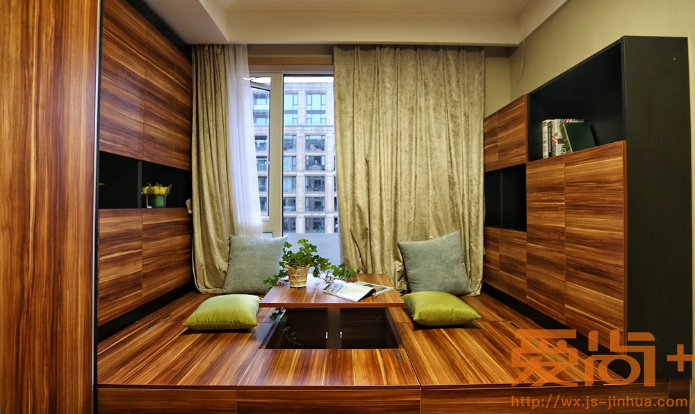 现代简约风格-玉兰花园-三室两厅-160平-卧室-装修实景效果图