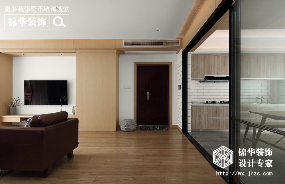 日式风格-西水东-三室两厅-140平-装修实景效果图装修-三室两厅-日式