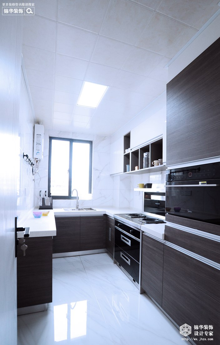 现代风格-金水名都-三室两厅-130平米-厨房