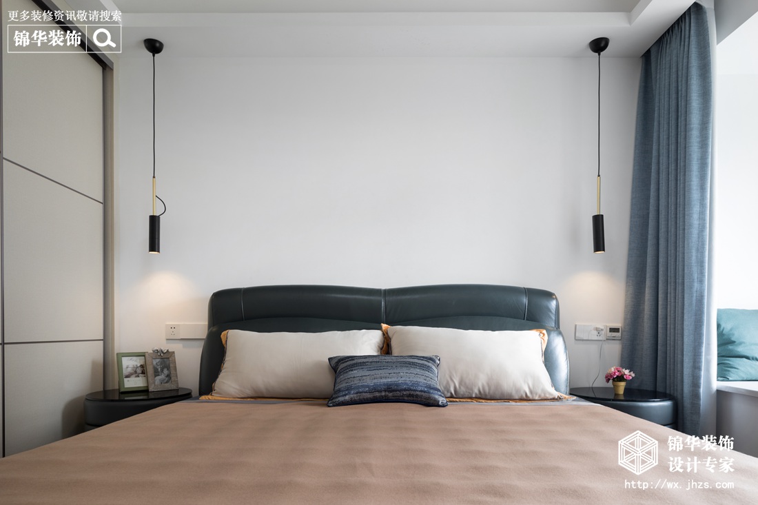 ins风-九龙仓碧玺-三室两厅-128平-装修效果实景图装修-三室两厅-现代简约