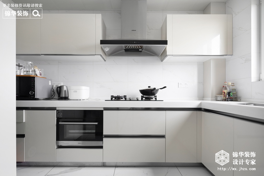 ins风-九龙仓碧玺-三室两厅-128平-装修效果实景图装修-三室两厅-现代简约