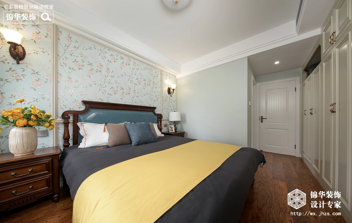 简美风格-保利中央公园-三室两厅-140平米-装修实景效果图装修-三室两厅-简美