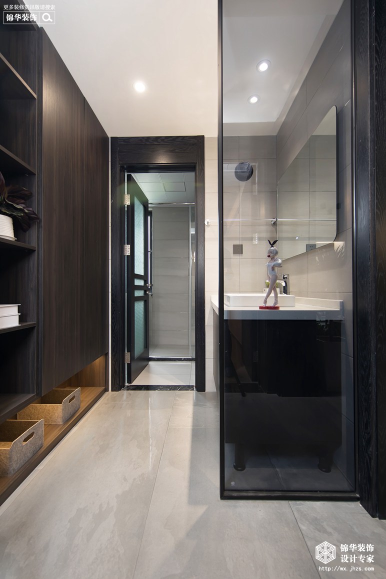 现代风格-万科金域缇香-三室两厅-140平米-卫生间-装修实景效果图