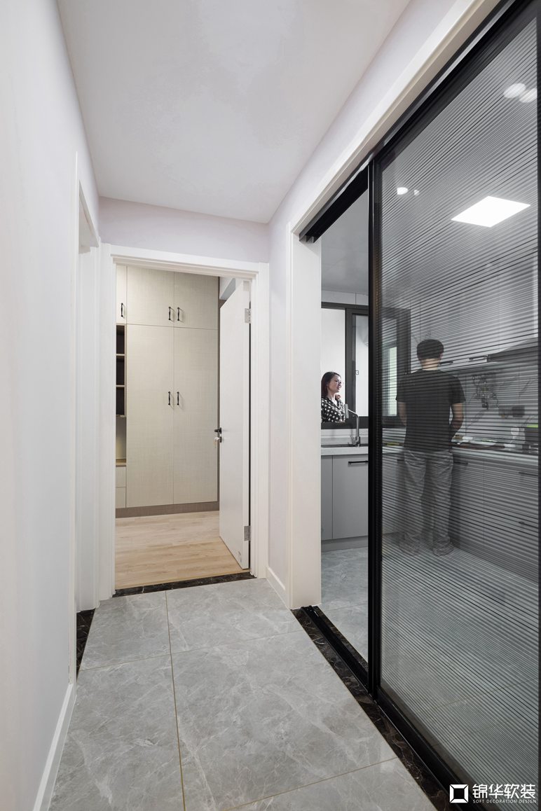 现代简约-碧桂园-两室两厅-85平-厨房-软装实景图