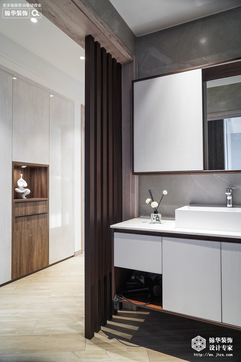 现代风格-紫金名都-四室两厅-172平-卫生间-装修实景效果图