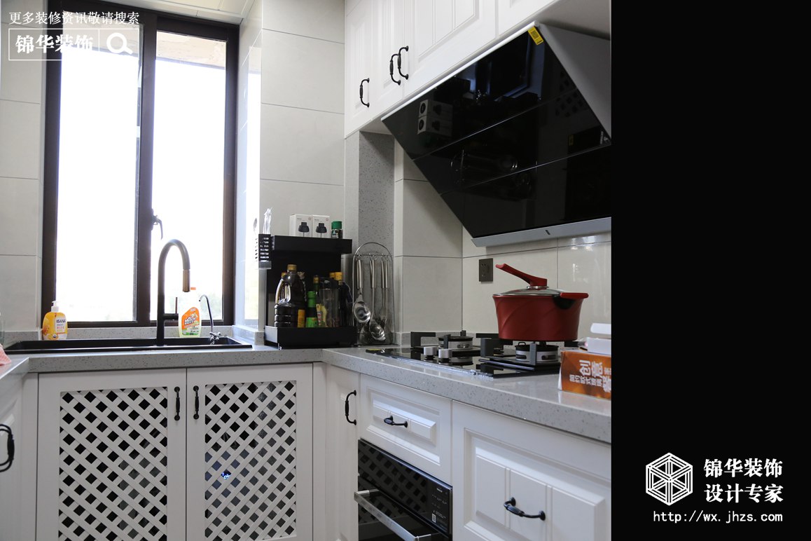 现代简约-广石家园-三室两厅-130平-厨房-装修实景效果图