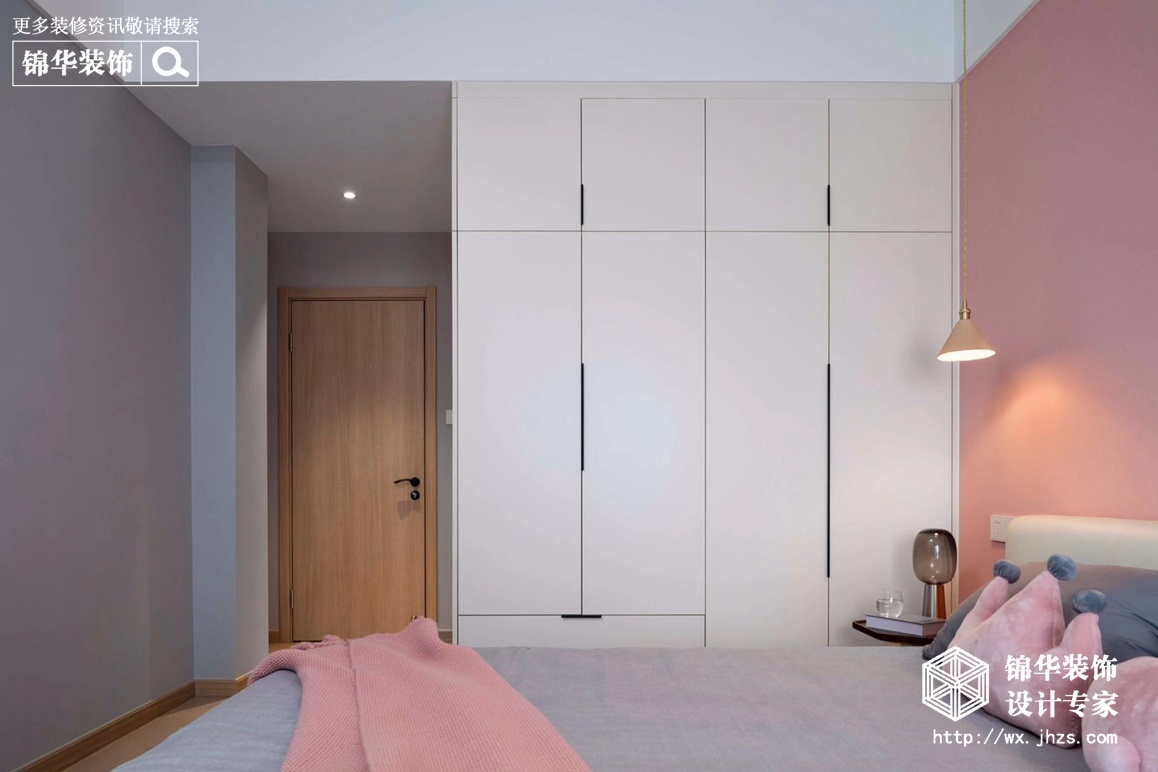 现代北欧-香缇半岛-四室两厅-143平-卧室-装修实景效果图   