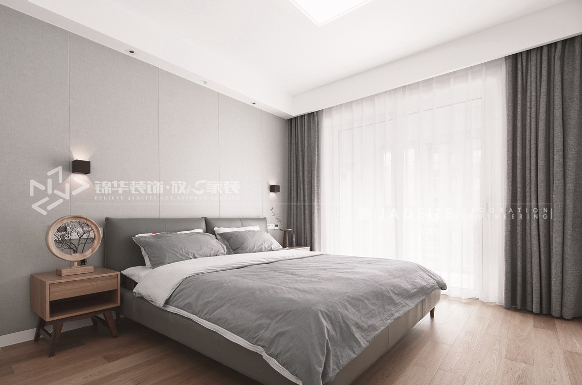 日式风格-时代上城-两室两厅-150平-卧室-装修实景效果图