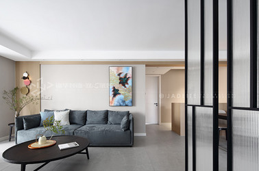 现代风格-欧风新天地-三室两厅-120平-装修效果实景图