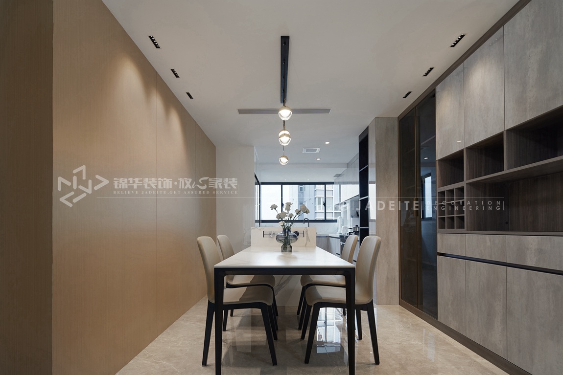 现代风格-塘泾里-三室两厅-125平-厨房-装修实景效果图   