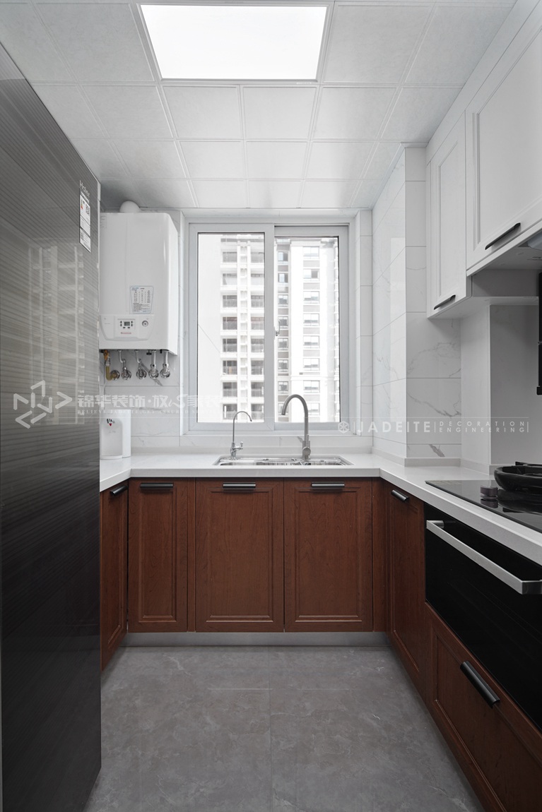 新中式风格-协信未来城-三室两厅-132平-装修实景效果图 