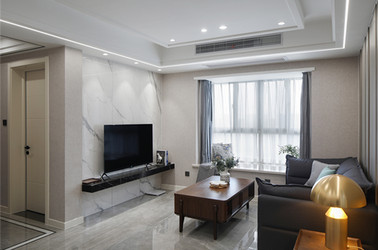 现代风格-金马国际-两室两厅-88平-装修实景效果图