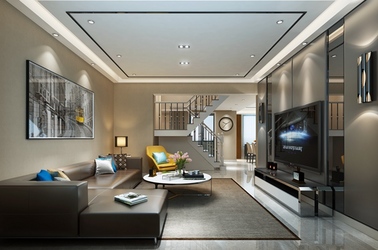 现代风格-景范康城-四室两厅-170平-装修效果图