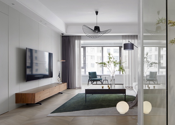 现代风格-西水东-四室两厅-170平-装修实景效果图