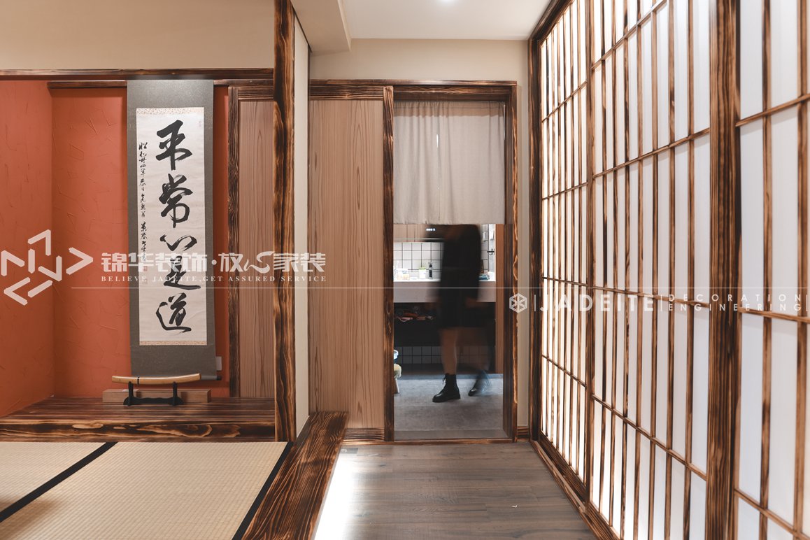 日式风格-新惠家园-三室两厅-139平-装修实景效果图