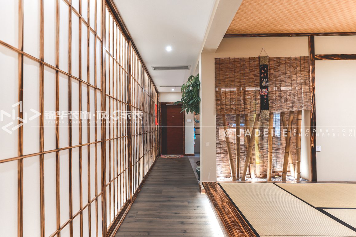 日式风格-新惠家园-三室两厅-139平-装修实景效果图