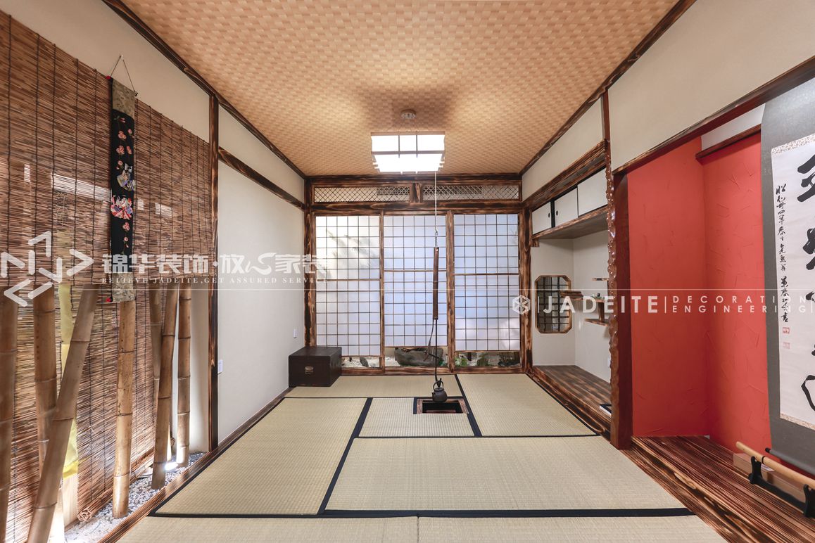 日式风格-新惠家园-三室两厅-139平-装修实景效果图装修-三室两厅-日式
