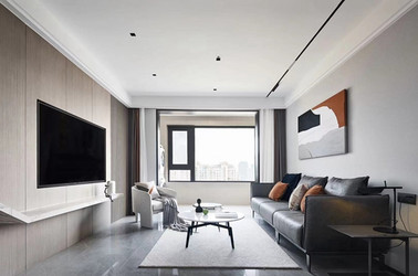 现代风格-龙湖天宸原著-三室两厅-110平-装修实景效果图