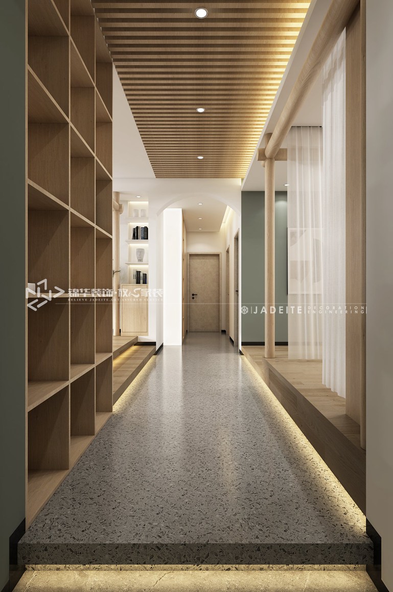 现代日式-西水东-四室两厅-240平-装修效果图